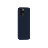 Holdit iPhone 12 / 12 Pro Soft Touch Silikon Deksel - Midnight Blue