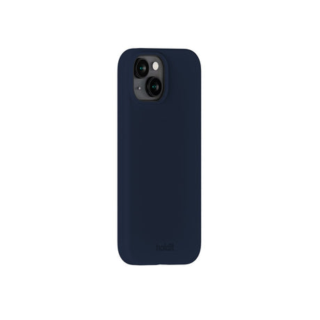 Holdit iPhone 14 / 13 Soft Touch Silikon Deksel - Midnight Blue