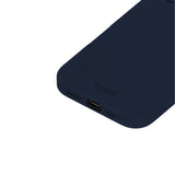 Holdit iPhone 16 Soft Touch Silikon Deksel - Midnight Blue