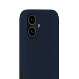 Holdit iPhone 16 Soft Touch Silikon Deksel - Midnight Blue