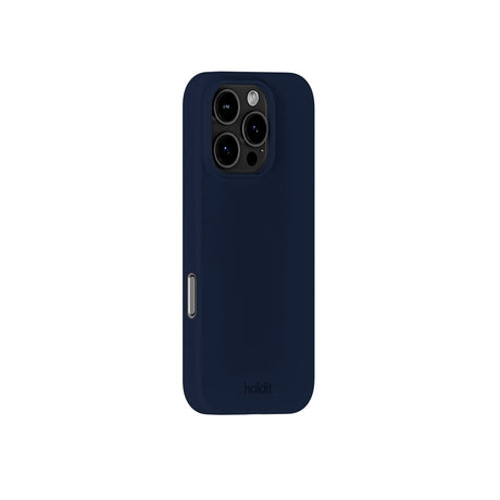 Holdit iPhone 16 Pro Max Soft Touch Silikon Deksel - Midnight Blue