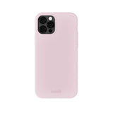 Holdit iPhone 12 / 12 Pro Soft Touch Silikon Deksel - Pale Pink