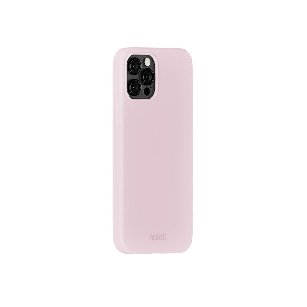 Holdit iPhone 12 / 12 Pro Soft Touch Silikon Deksel - Pale Pink