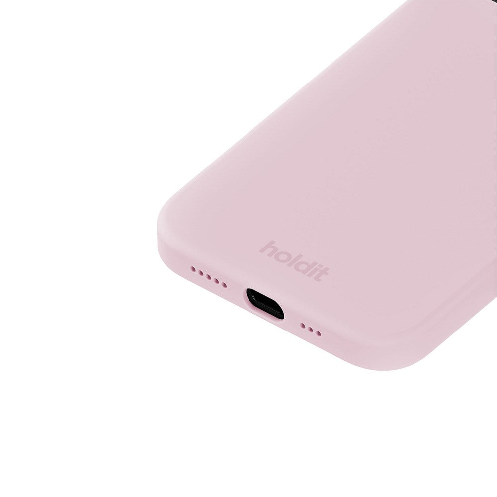 Holdit iPhone 12 / 12 Pro Soft Touch Silikon Deksel - Pale Pink