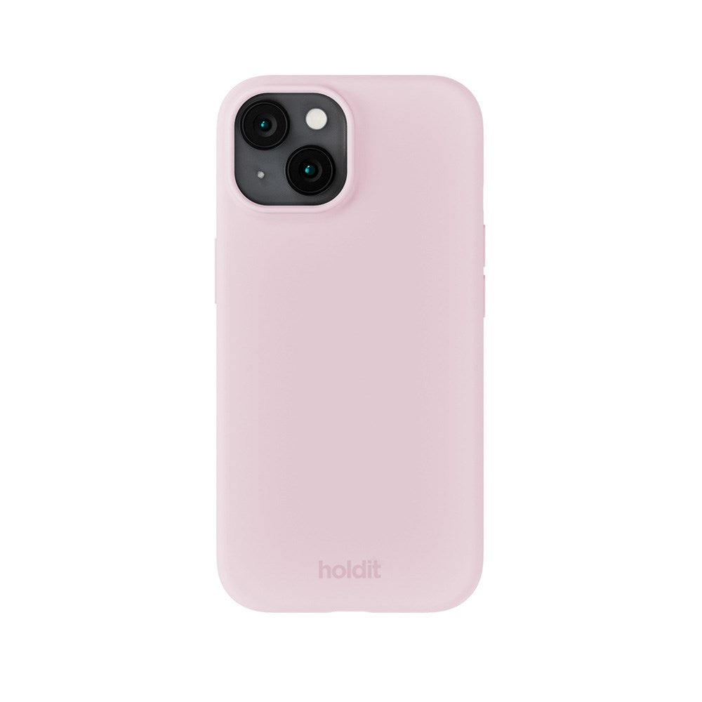 Holdit iPhone 14 / 13 Soft Touch Silikon Deksel - Pale Pink