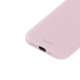 Holdit iPhone 15 Soft Touch Silikon Deksel - Pale Pink