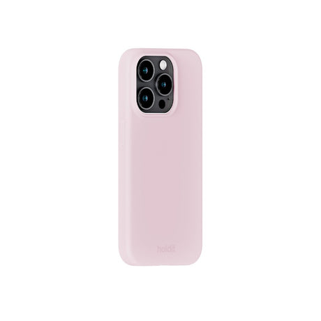 Holdit iPhone 15 Pro Soft Touch Silikon Deksel - Pale Pink