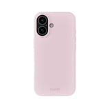 Holdit iPhone 16 Soft Touch Silikon Deksel - Pale Pink