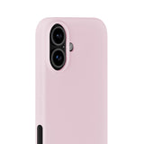 Holdit iPhone 16 Soft Touch Silikon Deksel - Pale Pink