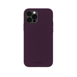 Holdit iPhone 12 / 12 Pro Soft Touch Silikon Deksel - Deep Plum