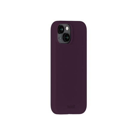 Holdit iPhone 14 / 13 Soft Touch Silikon Deksel - Deep Plum