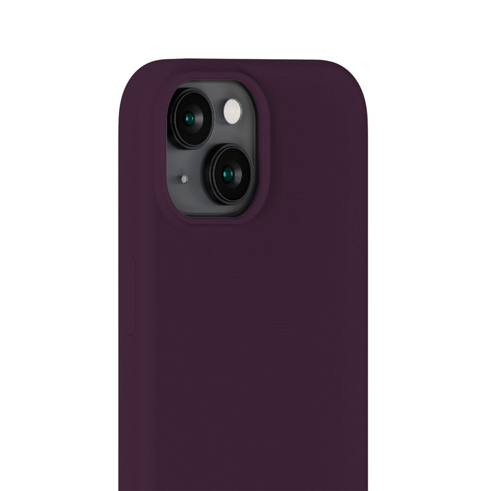Holdit iPhone 14 / 13 Soft Touch Silikon Deksel - Deep Plum