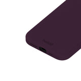 Holdit iPhone 15 Soft Touch Silikon Deksel - Deep Plum