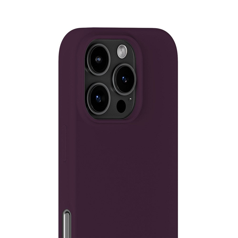 Holdit iPhone 16 Pro Soft Touch Silikon Deksel - Deep Plum