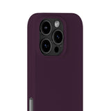 Holdit iPhone 16 Pro Soft Touch Silikon Deksel - Deep Plum