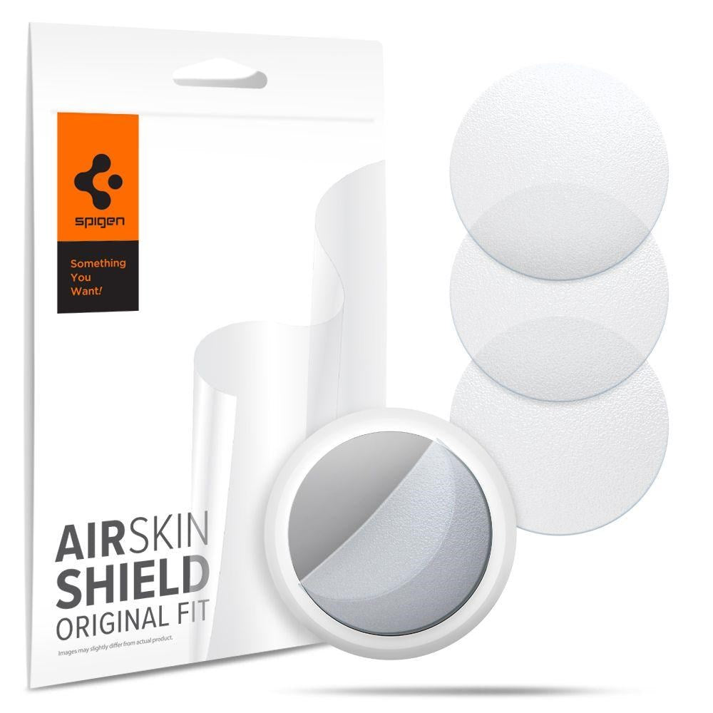 Airtag Spigen Airskin Shield Original Fit Front & Back - 4-pak - Matt Gjennomsiktig