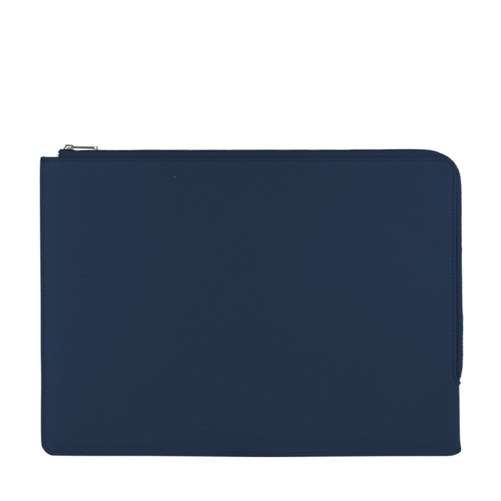 Holdit Kunstskinn Sleeve til MacBook / Bærbar PC 14" (34,2 x 24,2 cm) - Midnight Blue