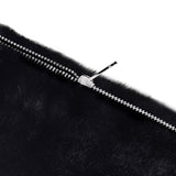 Holdit Kunstpels Sleeve til MacBook / Bærbar PC 14" (34,2 x 24,2 cm) - Svart