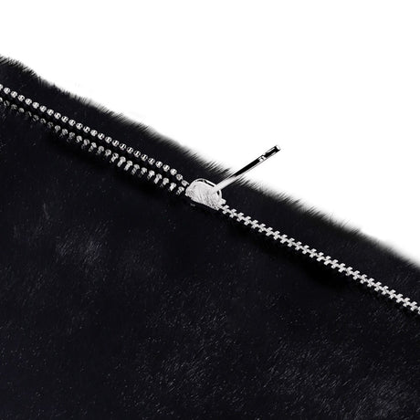 Holdit Kunstpels Sleeve til MacBook / Bærbar PC 14" (34,2 x 24,2 cm) - Svart