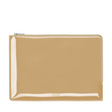 Holdit Lakkskinn Sleeve til MacBook / Bærbar PC 14" (34,2 x 24,2 cm) - Beige