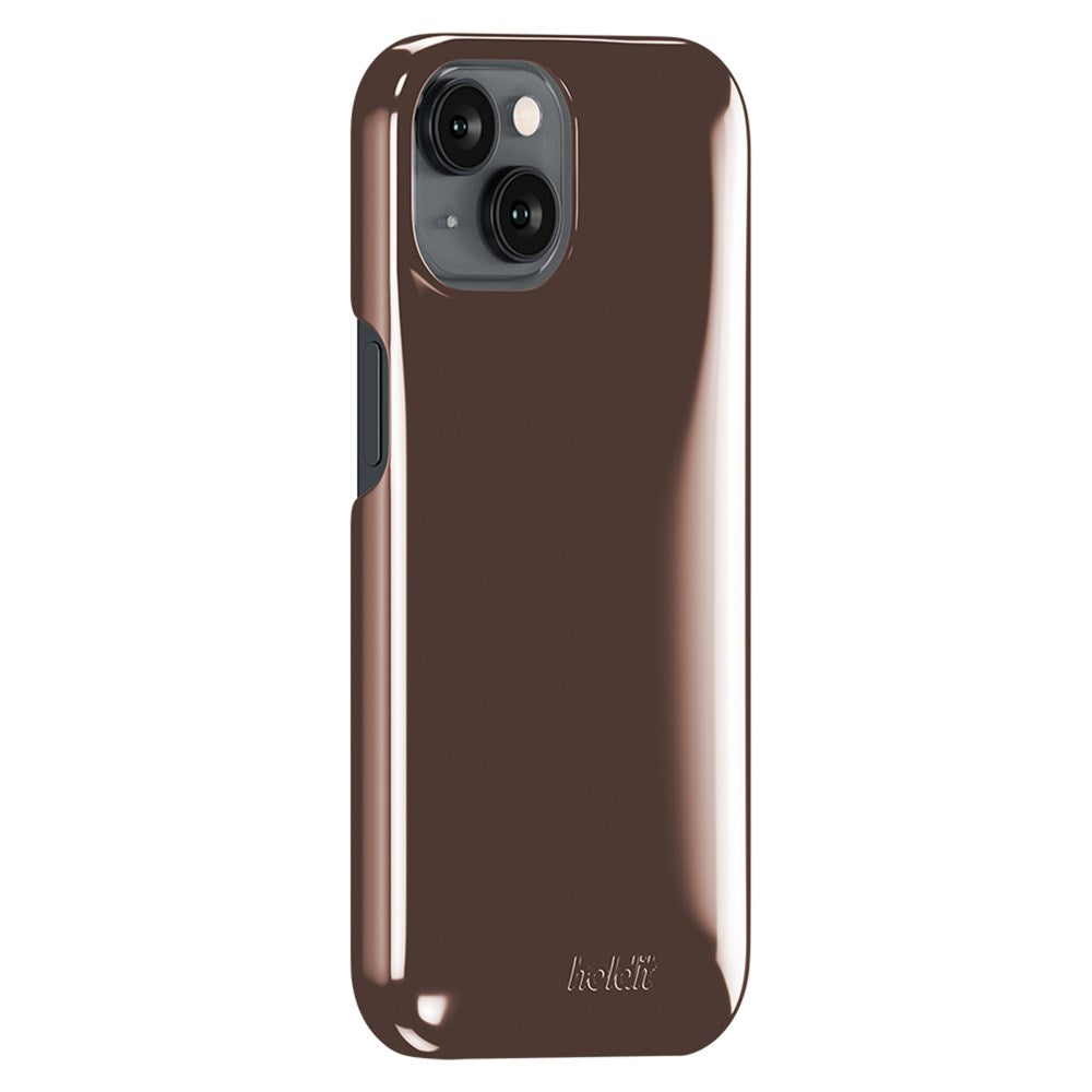 Holdit iPhone 17e / 16e / 15 / 14 / 13 Puffy Case - Chocolate