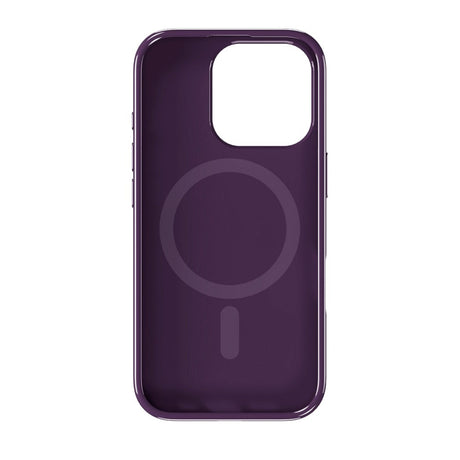 Holdit iPhone 16 Pro Mono Case - MagSafe Kompatibel - Deep Plum / Pink