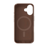 Holdit iPhone 16 Mono Case - MagSafe Kompatibel - Chocolate / Beige
