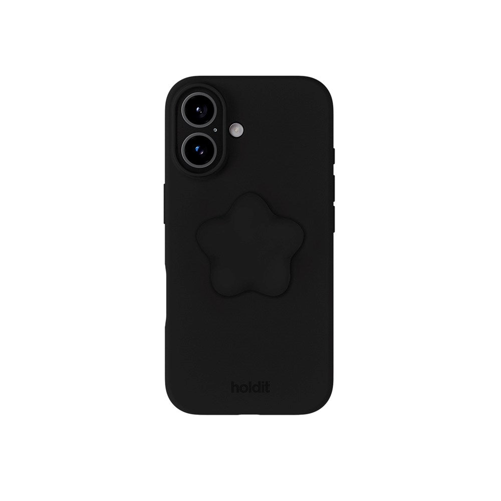 Holdit 3D Silicone Sticker Stjerne - Black