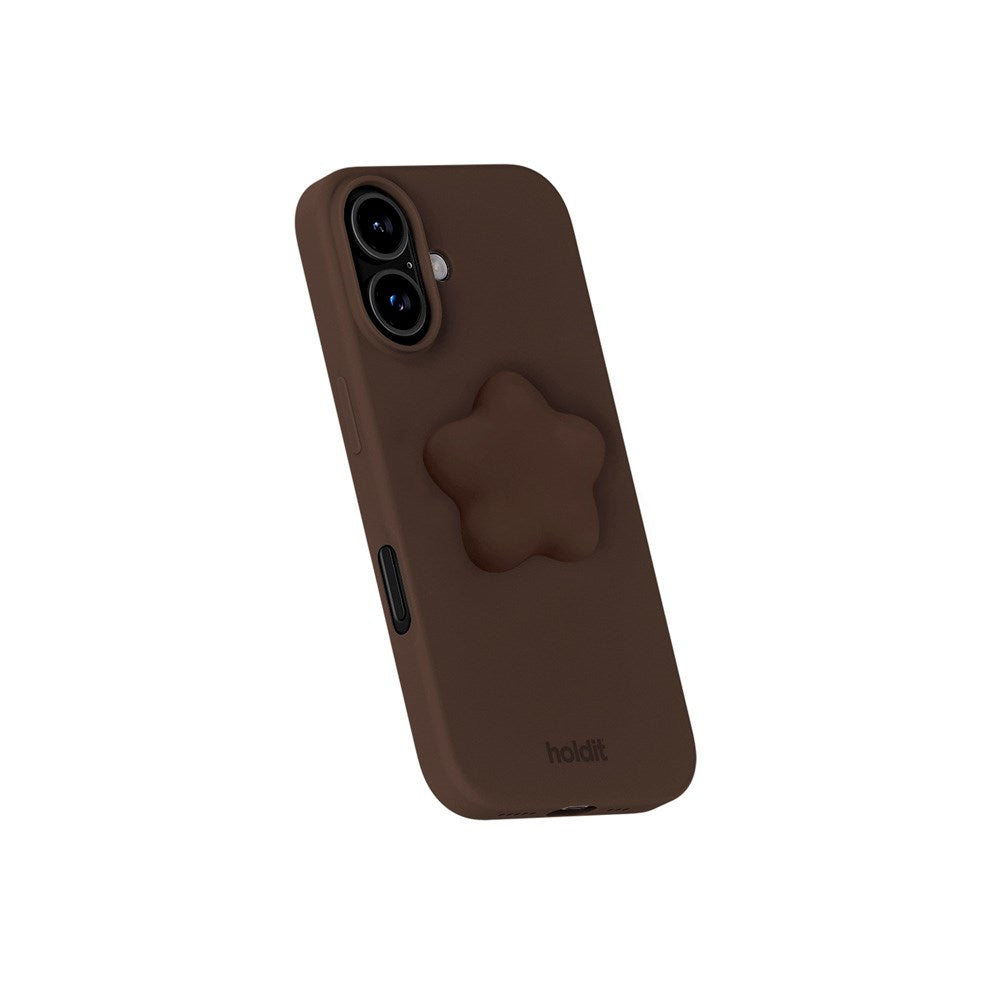 Holdit 3D Silicone Sticker Stjerne - Chocolate