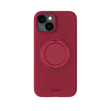 iPhone 16e / 15 Holdit Silikone Stand Deksel - Red Velvet