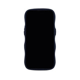 Holdit iPhone 12 / 12 Pro Wavy Deksel - Midnight Blue / Transparent