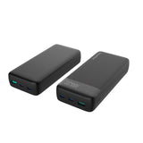 Smartline 20.000mAh Powerbank med PD / QC3.0 & LED-Display - Svart