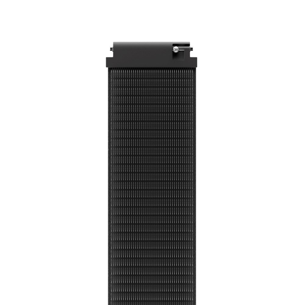 Universal Holdit Nylon Rem m. Borrelåslukking (20mm) - Black