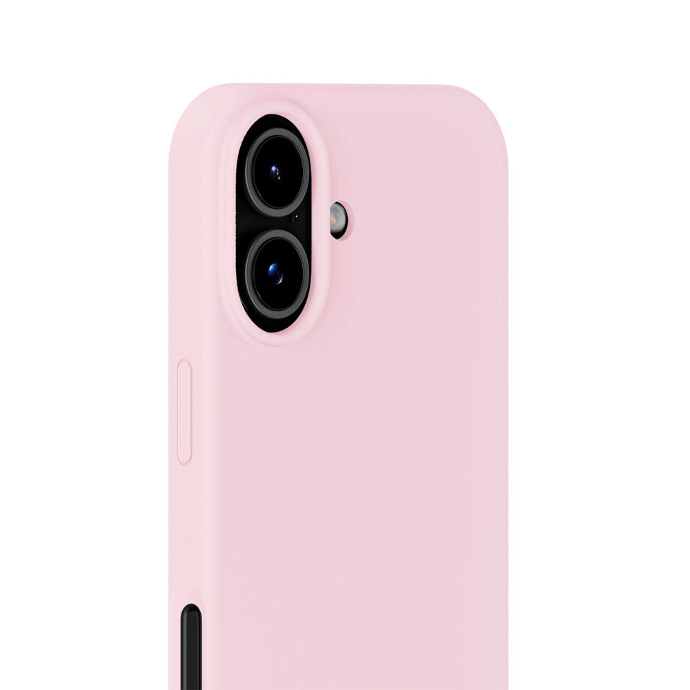 Holdit iPhone 17 Soft Touch Silikon Deksel - Pale Pink