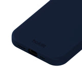 Holdit iPhone 17 Soft Touch Silikon Deksel - Midnight Blue