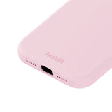 Holdit iPhone 17 Pro Soft Touch Silikon Deksel - Pale Pink