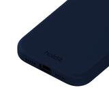 Holdit iPhone 17 Pro Soft Touch Silikon Deksel - Midnight Blue