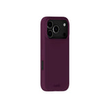 Holdit iPhone 17 Pro Max Soft Touch Silikon Deksel - Deep Plum