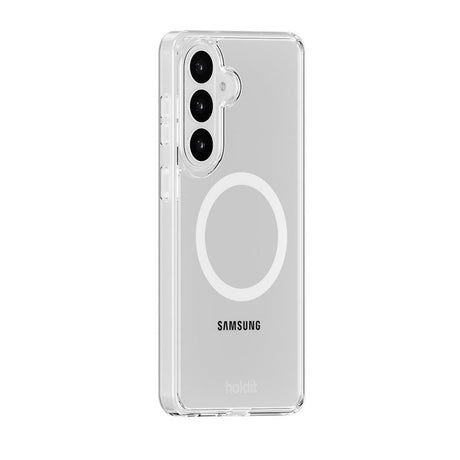 Samsung Galaxy S26 Holdit MagSafe Deksel - Transparent / White
