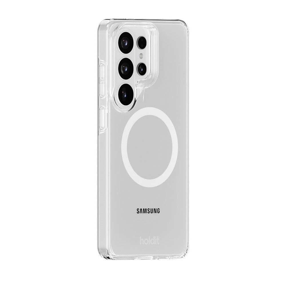 Samsung Galaxy S26 Ultra Holdit MagSafe Deksel - Transparent / White