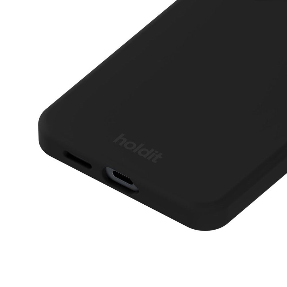 Samsung Galaxy S26 Ultra Holdit Silikon Deksel - MagSafe Kompatibel - Svart