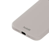 iPhone 12 / 12 Pro Holdit Soft Touch Silikon Deksel - Wool Gray