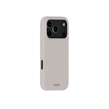 iPhone 17 Pro Holdit Soft Touch Silikon Deksel - Wool Gray