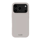 iPhone 17 Pro Max Holdit Soft Touch Silikon Deksel - Wool Gray