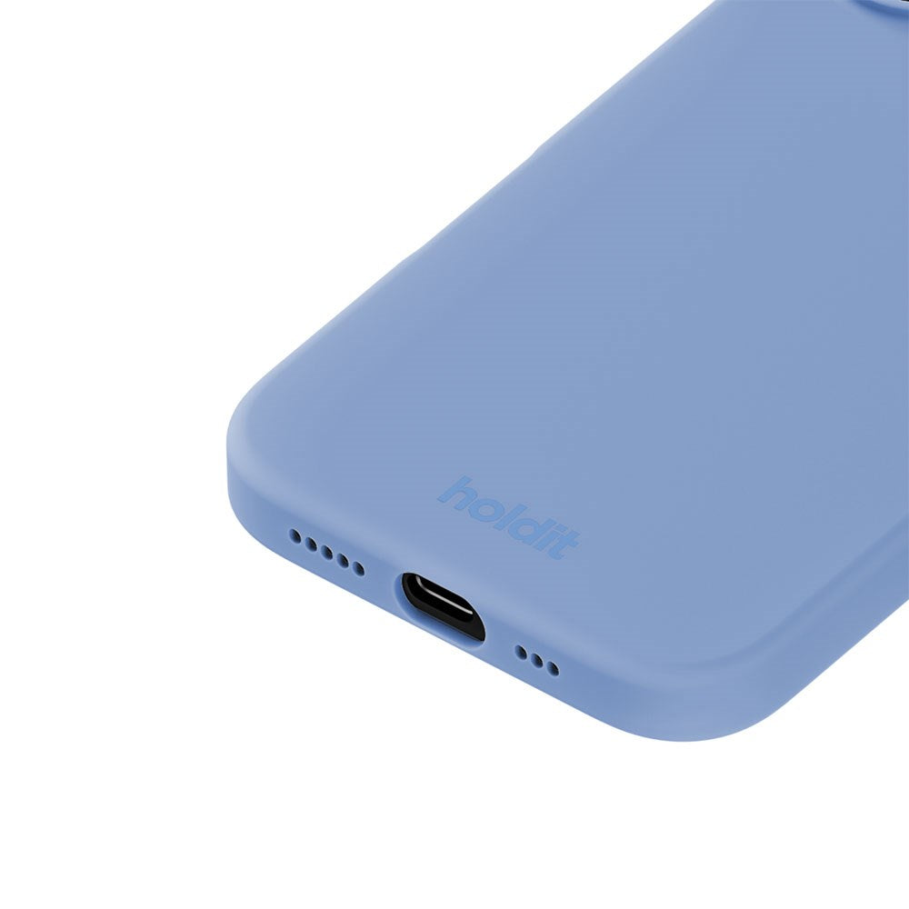 iPhone 16 Holdit Soft Touch Silikon Deksel - Soft Cobalt