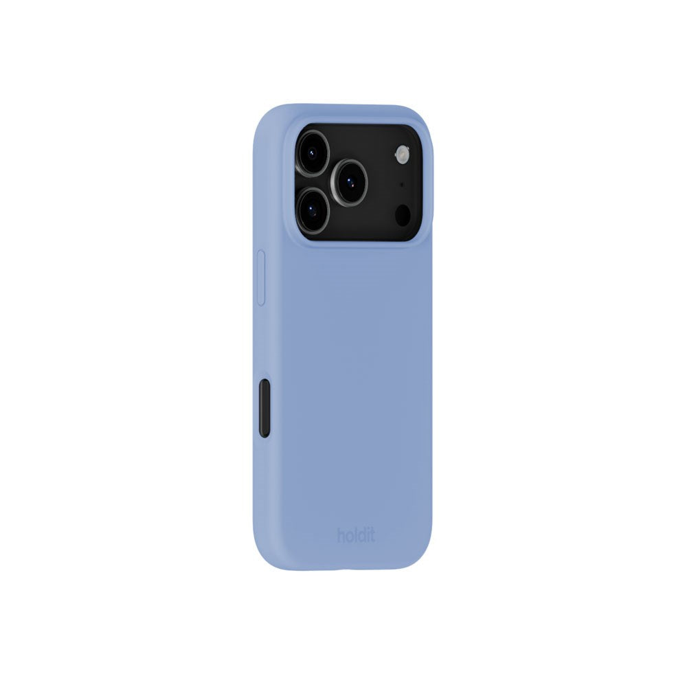 iPhone 17 Pro Holdit Soft Touch Silikon Deksel - Soft Cobalt