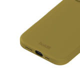 iPhone 16 Holdit Soft Touch Silikon Deksel - Warm Olive