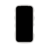 iPhone 17 Pro Holdit Wavy Deksel - Wool Grey / Transparent