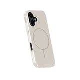 iPhone 16 Holdit Mono Case - MagSafe Kompatibel - Light Beige / Beige