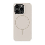 iPhone 16 Pro Holdit Mono Case - MagSafe Kompatibel - Light Beige / Beige
